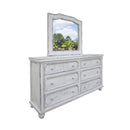 International Furniture Direct Aruba Dresser Mirror IFD7331MIR IMAGE 2