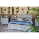 International Furniture Direct Luna Gray King Panel Bed IFD7651HBDEK/IFD7651PLTEK IMAGE 2