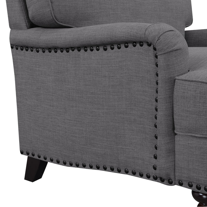Elements International Abby Stationary Fabric Chair UBB090100E IMAGE 7