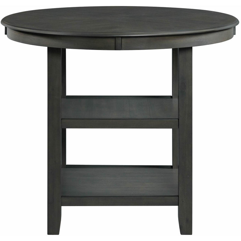 Elements International Round Amherst Counter Height Dining Table with Pedestal Base DAH350CT IMAGE 2