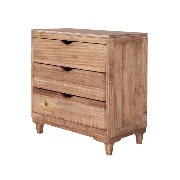 International Furniture Direct Tulum 3-Drawer Chest IFD6221CHT IMAGE 1