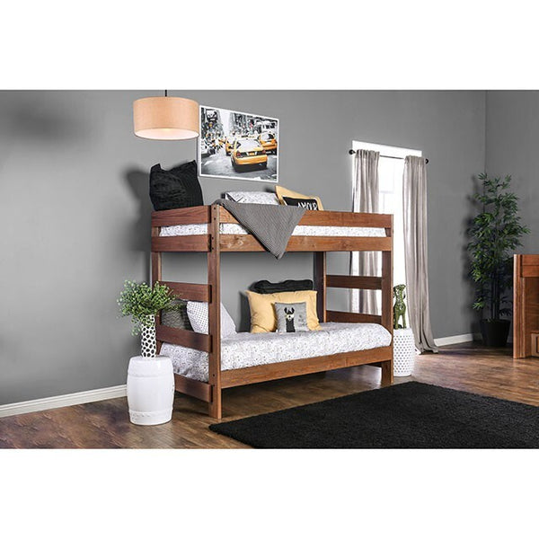 Furniture of America Kids Beds Bunk Bed AM-BK100-BED-SLAT IMAGE 1