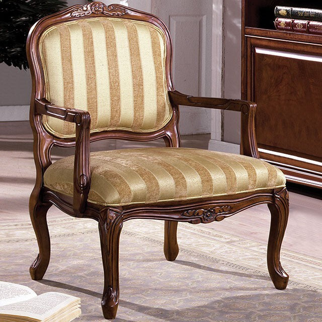 Furniture of America Burnaby Stationary Fabric Accent Chair CM-AC6100 IMAGE 2