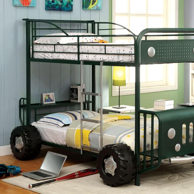 Furniture of America Kids Beds Bunk Bed CM-BK1040GR-BED IMAGE 5
