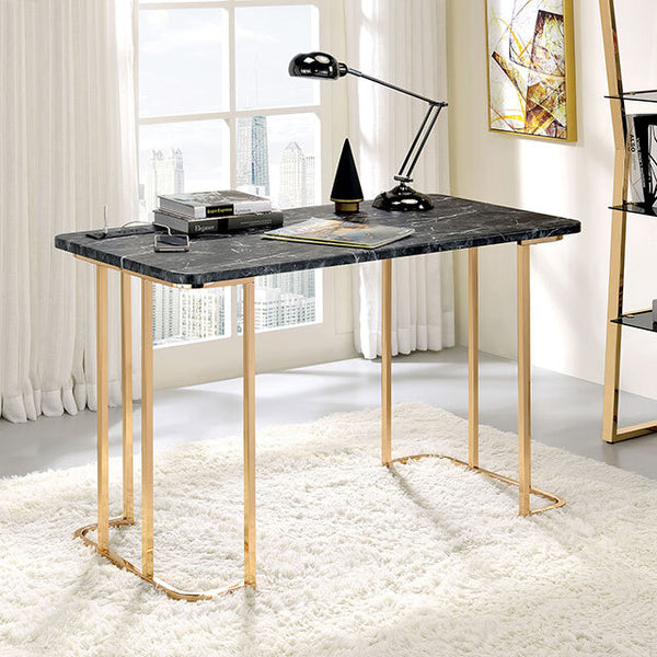 Furniture of America Office Desks Desks CM-DK919BK IMAGE 1