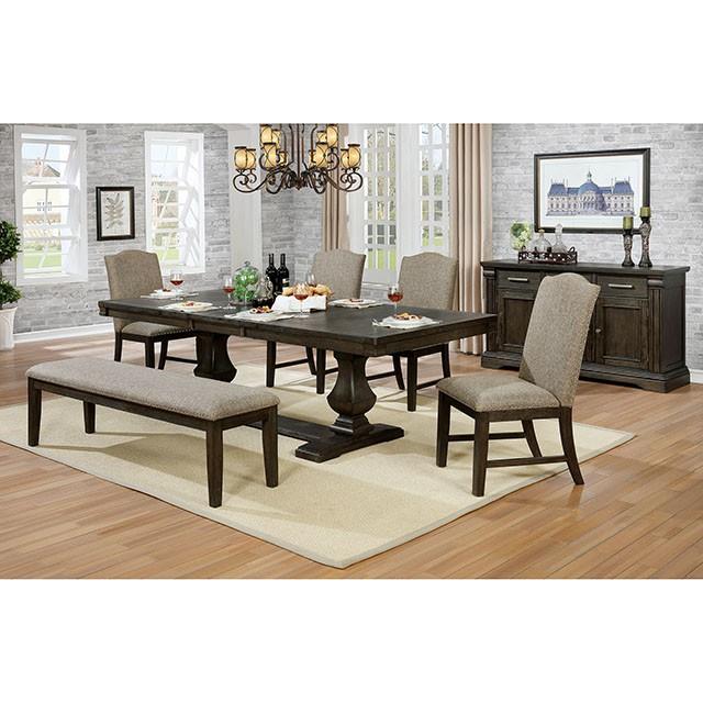 Furniture of America Faulk Dining Table CM3310T-TABLE IMAGE 2