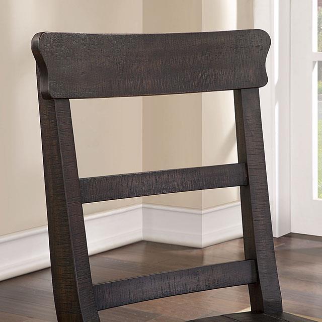 Furniture of America Leonidas Dining Chair CM3389BK-SC-2PK IMAGE 4