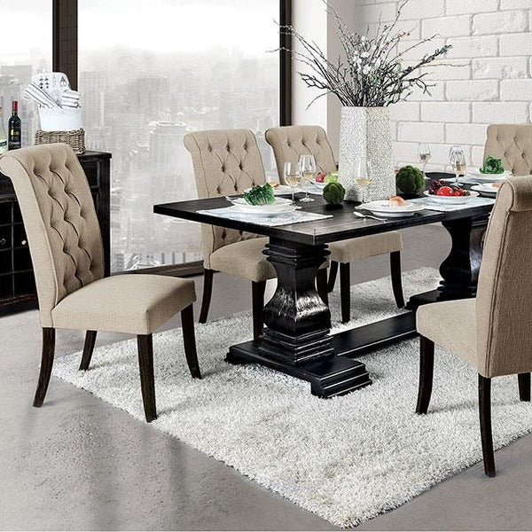 Furniture of America Nerissa Dining Table CM3840T-TABLE IMAGE 1