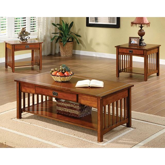 Furniture of America Seville Occasional Table Set CM4245-3PK IMAGE 2