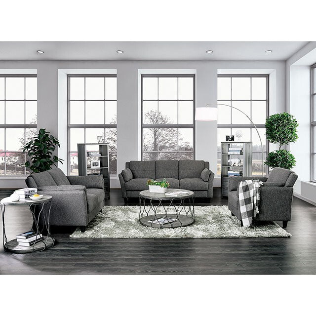 Furniture of America Yazmin Stationary Fabric Sofa CM6020-SF IMAGE 2