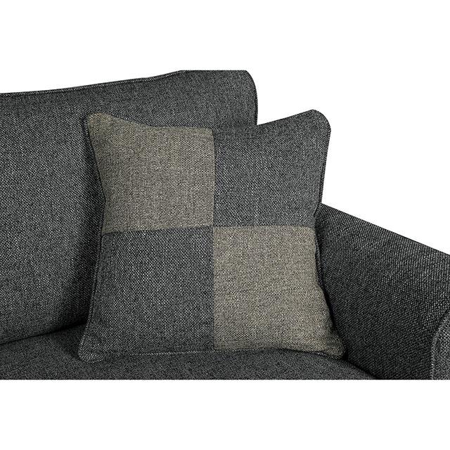 Furniture of America Rhian Stationary Fabric Sofa CM6328GY-SF-VN IMAGE 4