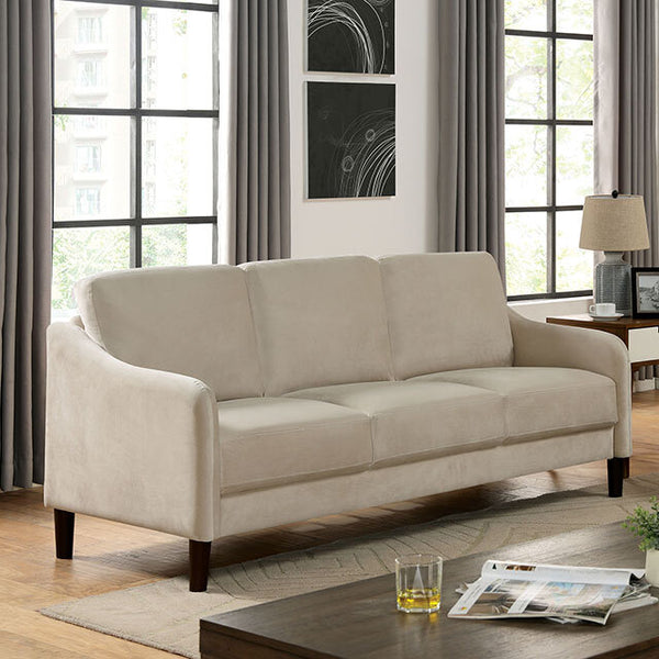 Furniture of America Kassel Stationary Fabric Sofa CM6496BG-SF IMAGE 1