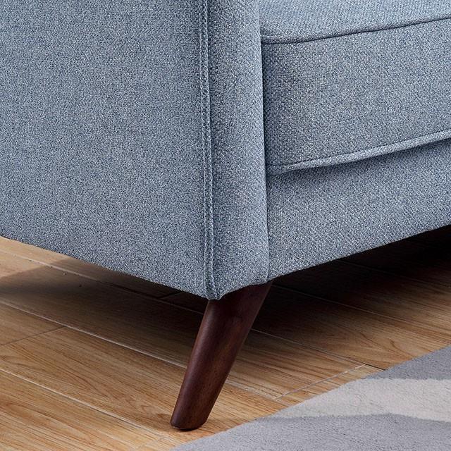 Furniture of America Maxime Stationary Fabric Sofa CM6971BL-SF IMAGE 4