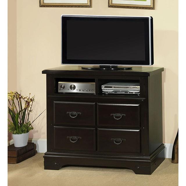 Furniture of America Sonoma 4-Drawer Media Chest CM7496EX-TV IMAGE 2