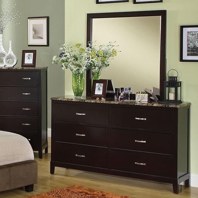 Furniture of America Lemoore Dresser Mirror CM7531M IMAGE 2