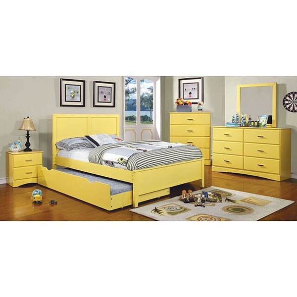 Furniture of America Prismo Twin Bed CM7941YW-T-BED IMAGE 1