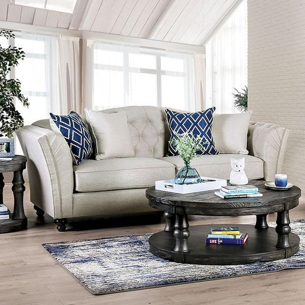 Furniture of America Porth Stationary Fabric Sofa SM2667-SF IMAGE 1