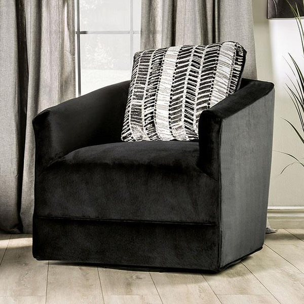 Furniture of America Modbury Stationary Fabric Chair SM5160-CH IMAGE 1