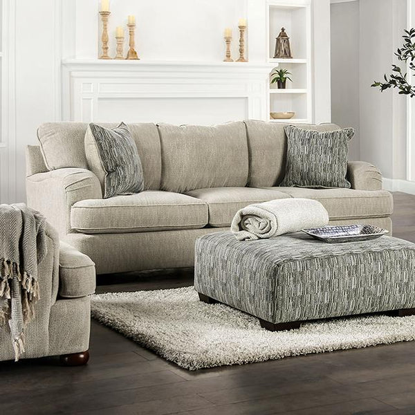 Furniture of America Salisbury Stationary Fabric Sofa SM5409-SF IMAGE 1