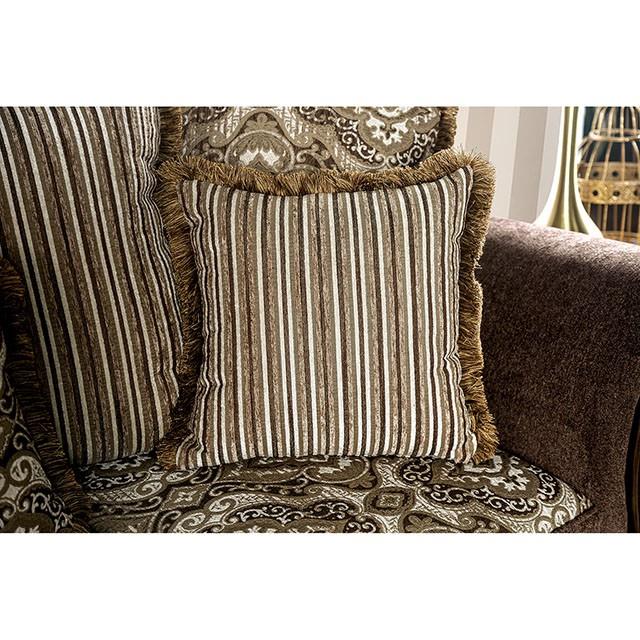 Furniture of America Joselyn Stationary Fabric Sofa SM6213-SF IMAGE 4