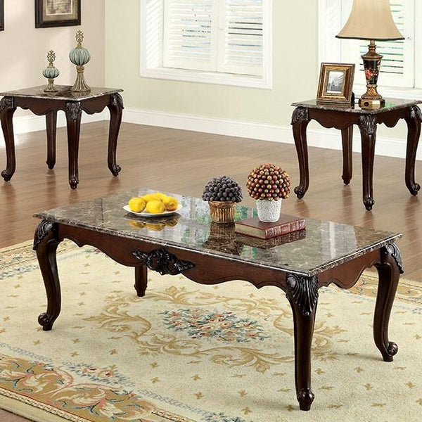 Furniture of America Colchester Occasional Table Set CM4423-3PK IMAGE 1
