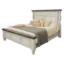 International Furniture Direct Stone California King Panel Bed IFD4690HBDEK/IFD4690PLTEK/IFD02RLSWHCK IMAGE 1