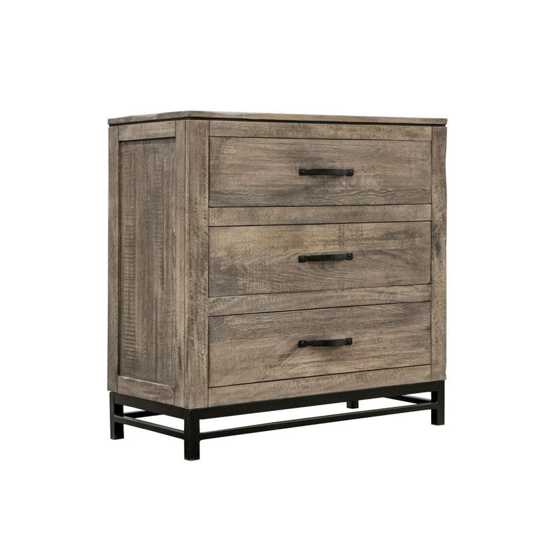 International Furniture Direct Blacksmith 3-Drawer Chest IFD2321CHT IMAGE 1