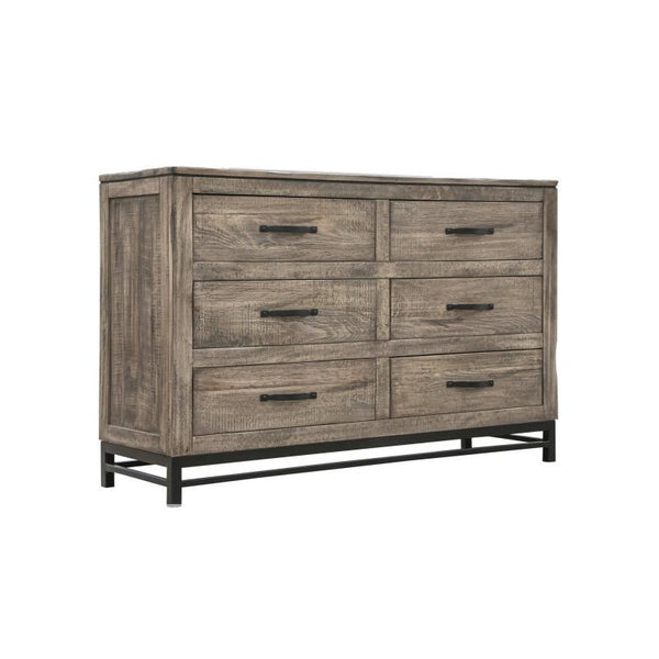 International Furniture Direct Blacksmith 6-Drawer Dresser IFD2321DSR IMAGE 1
