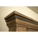 International Furniture Direct Stone California King Platform Bed IFD4591HBDEK/IFD4591PLTEK/IFD02RLSBRCK IMAGE 3