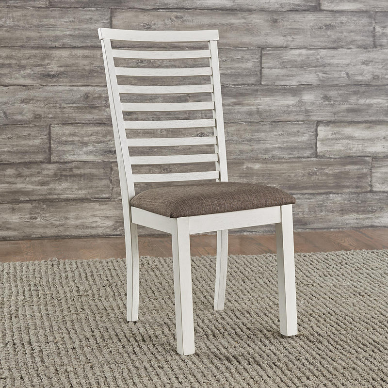  Liberty Furniture Industries Inc. Brook Bay 182-C2001S Uph Ladder Back Side Chair IMAGE 1