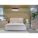 International Furniture Direct Nizuc Queen Upholstered Platform Bed IFD2242HBDQE/IFD2242PLTQE IMAGE 2