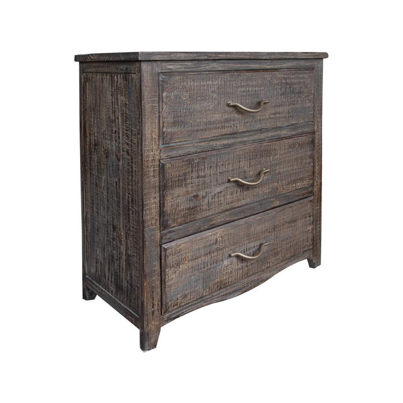 International Furniture Direct Nogales 3-Drawer Chest IFD5801CHT IMAGE 1