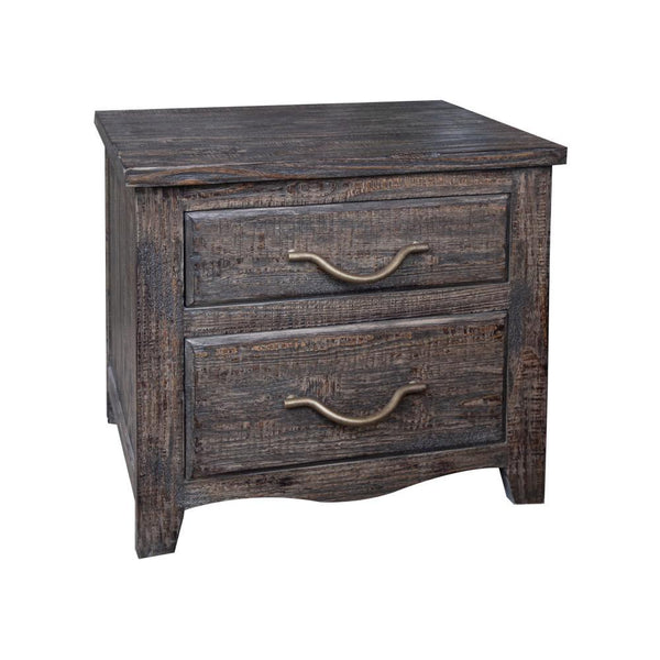 International Furniture Direct Nogales 2-Drawer Nightstand IFD5801NTS IMAGE 1