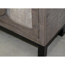 International Furniture Direct Cosala TV Stand IFD8081STN93GY IMAGE 4