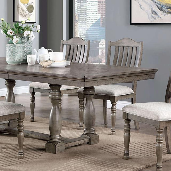 Furniture of America Newcastle Dining Table CM3254GY-T-TABLE IMAGE 1