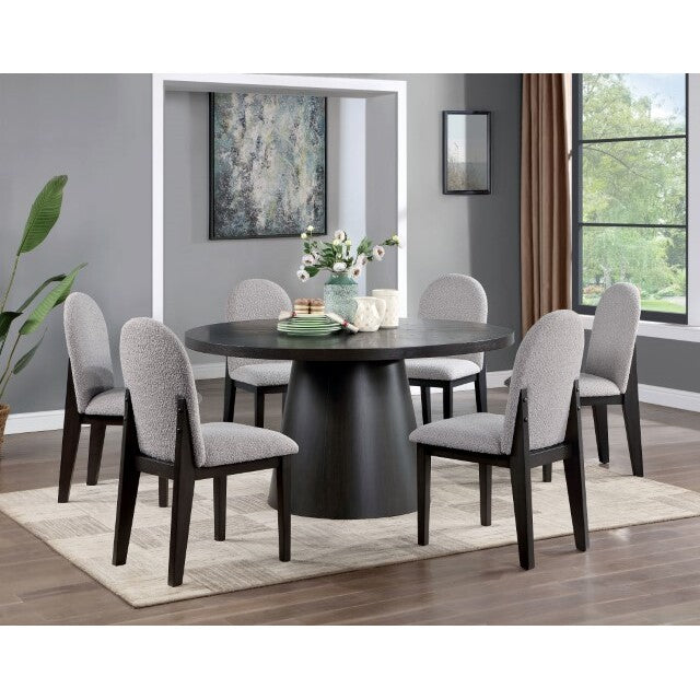Furniture of America Orland Dining Table CM3949WN-RT-TABLE IMAGE 2