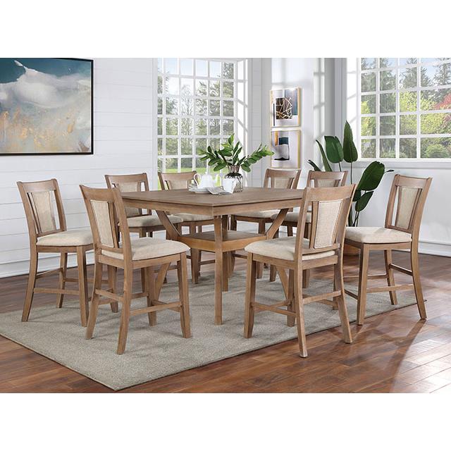 Furniture of America Upminster Counter Height Dining Table CM3984NT-PT IMAGE 3