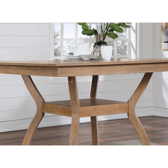 Furniture of America Upminster Counter Height Dining Table CM3984NT-PT IMAGE 4