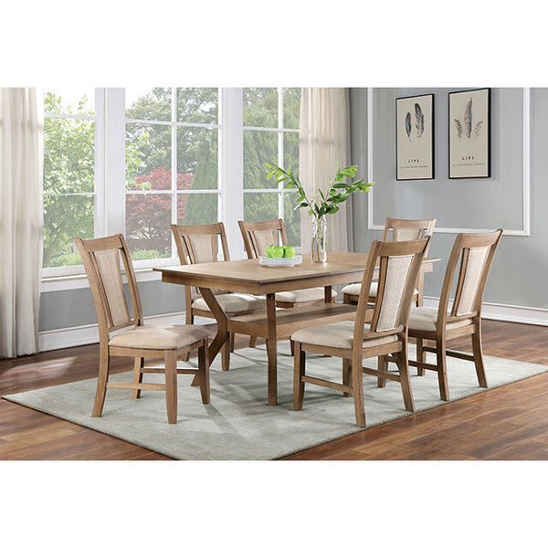 Furniture of America Upminster Dining Table CM3984NT-T IMAGE 1