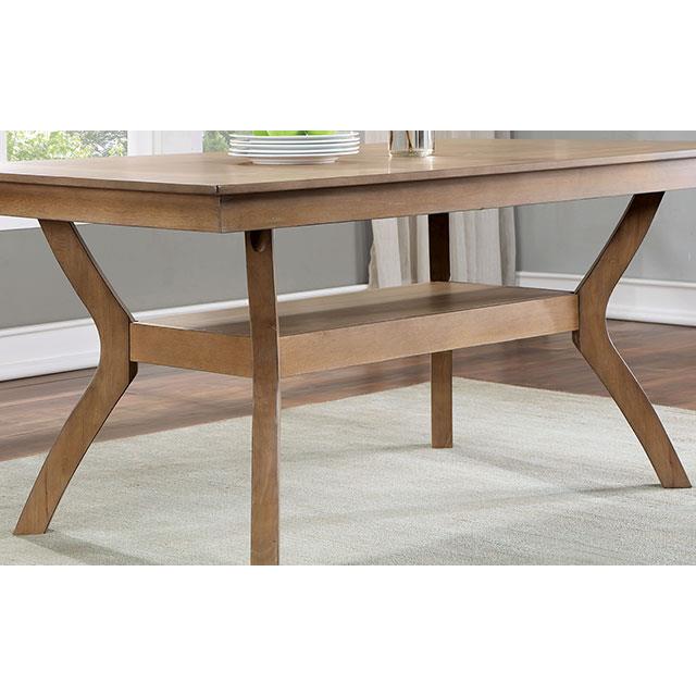 Furniture of America Upminster Dining Table CM3984NT-T IMAGE 3