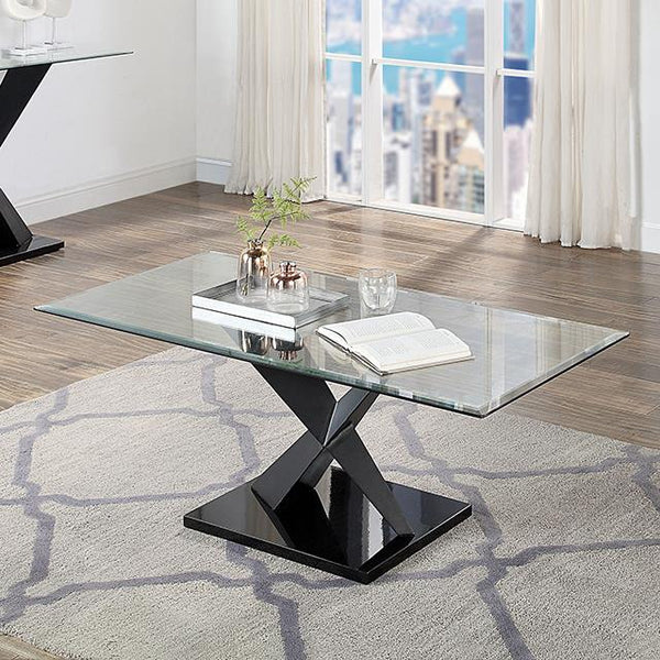 Furniture of America Xanthus Coffee Table CM4191BK-C-TABLE IMAGE 1