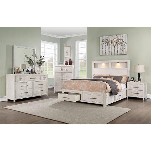 Furniture of America Berenice Dresser CM7580WH-D IMAGE 2
