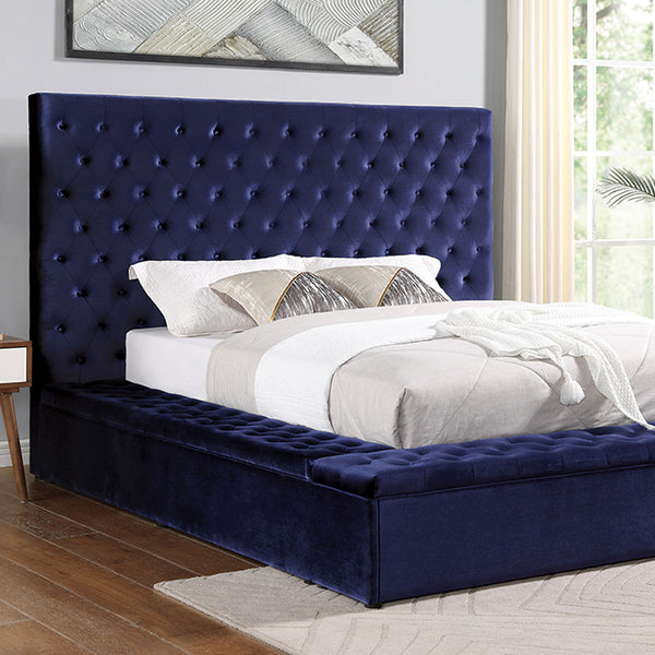 Furniture of America Golati California King Bed CM7895BL-CK-BED IMAGE 1
