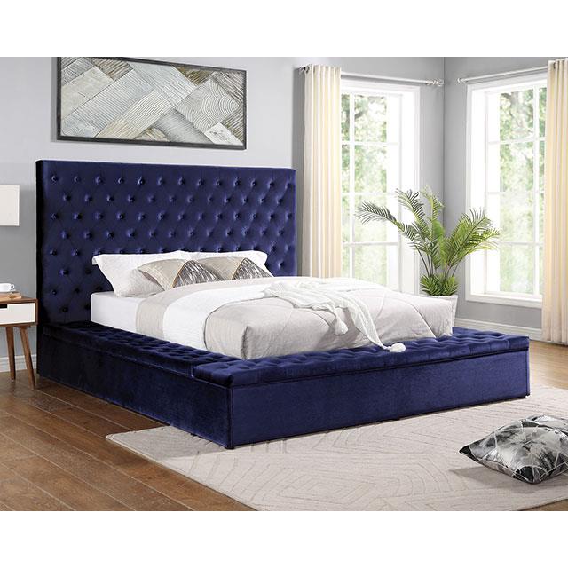 Furniture of America Golati California King Bed CM7895BL-CK-BED IMAGE 2
