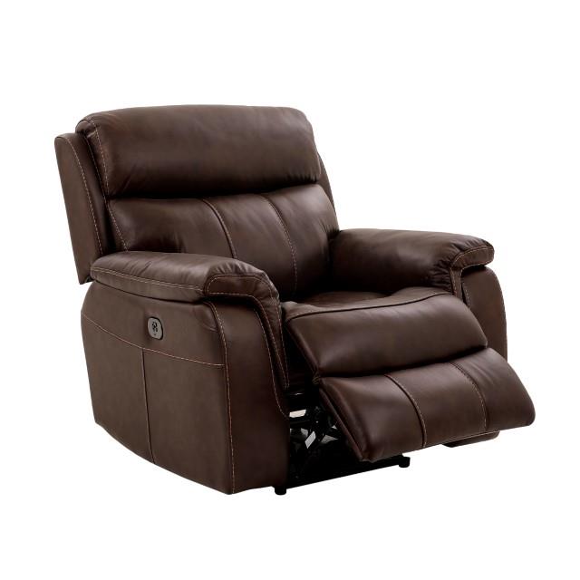 Furniture of America Antenor Power Recliner CM9926MB-CH-PM IMAGE 2
