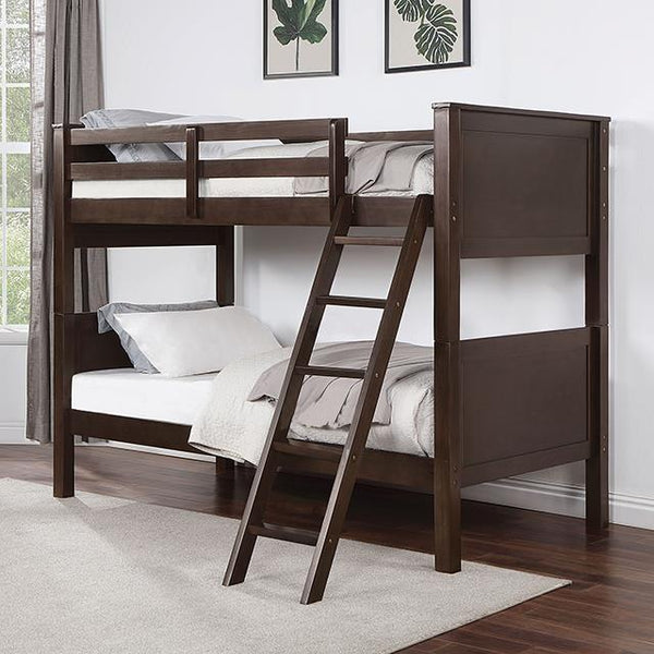 Furniture of America Kids Beds Bunk Bed CM-BK658WN-TT-BED IMAGE 1