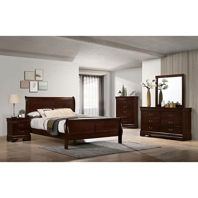 Furniture of America Louis Philippe Full Bed FM7866CH-F-BED IMAGE 2