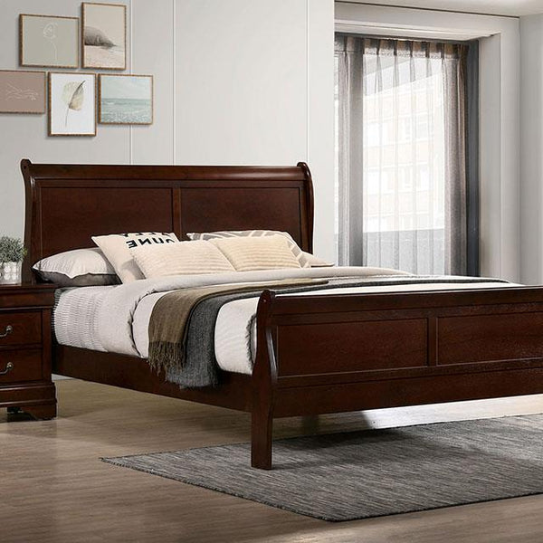 Furniture of America Louis Philippe Twin Bed FM7866CH-T-BED IMAGE 1