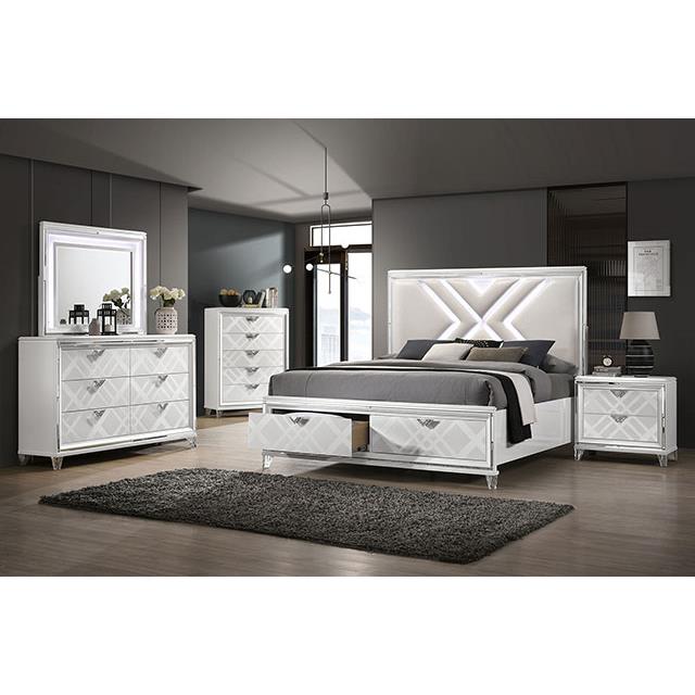 Furniture of America Emmeline Dresser FOA7147WH-D IMAGE 2