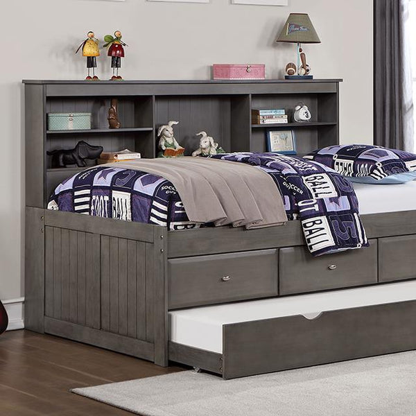 Furniture of America Tibalt Full Bed FOA7466GY-F-BED IMAGE 1